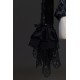 Lilith House Horrible House Velvet Standing Neck Blouse(Reservation/Full Payment Without Shipping)